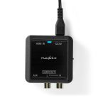 Digital Audio Converter | 1 irányú | Csatlakozó bemenet: HDMI™ Bemenet | Csatlakozó kimenet: 2x (2x RCA Aljzat) / 3.5 mm | Automatikus | Antracit