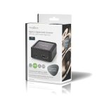 Digital Audio Converter | 1 irányú | Csatlakozó bemenet: DC táp / HDMI™ Bemenet | Csatlakozó kimenet: 1x Coax Audió / 1x TosLink Aljzat | Automatikus | Antracit