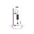 Univerzális hálózati adapter | 36 W | 5 - 15 V DC | 3.60 m | 2.4 A - 3.0 A A | 6 plug(s) | Fekete