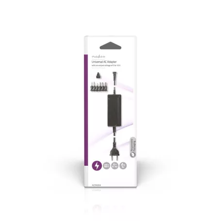 Univerzális hálózati adapter | 36 W | 5 - 15 V DC | 3.60 m | 2.4 A - 3.0 A A | 6 plug(s) | Fekete