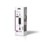 Univerzális hálózati adapter | 36 W | 5 - 15 V DC | 3.60 m | 2.4 A - 3.0 A A | 6 plug(s) | Fekete