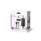 Univerzális hálózati adapter | 27 W | 3 - 12 V DC | 3.60 m | 2.25 A A | 6 plug(s) | Fekete