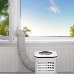  NEDIS AC ablak tömítés | Tömítés típusa: Cipzár | Ablaktípushoz alkalmas: Alsó függesztett Ablak / Bal Oldali Zsanérablak / Forgató / Billenthető Ablak / Jobb Oldali Zsanérablak