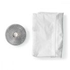 NEDIS AC ablak tömítés | Tömítés típusa: Cipzár | Ablaktípushoz alkalmas: Alsó függesztett Ablak / Bal Oldali Zsanérablak / Forgató / Billenthető Ablak / Jobb Oldali Zsanérablak