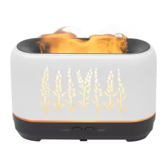   Home AD 200F aromadiffúzor lángeffekttel, ultrahangos hidegpárásító, 200 ml kapacitás, tartozék hálózati adapter