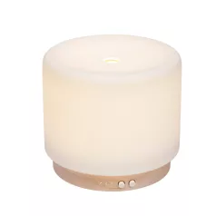   Home AD 280 aromadiffúzor, ultrahangos hidegpárásító, 280 ml kapacitás, melegfehér világítás, folyamatos vagy szakaszos párásítás, tartozék hálózati adapter 