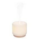 Home AD 280 aromadiffúzor, ultrahangos hidegpárásító, 280 ml kapacitás, melegfehér világítás, folyamatos vagy szakaszos párásítás, tartozék hálózati adapter 
