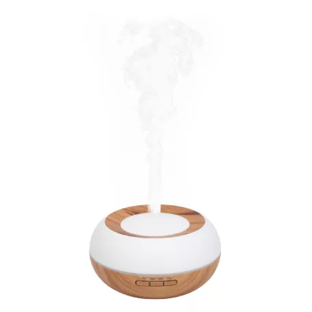 Home AD 300 aromadiffúzor, ultrahangos hidegpárásító, 300 ml kapacitás, színes hangulatfény, önállóan is használható világítás, tartozék hálózati adapter