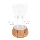 HOME AD 400 WIFI-s párásító fényterápiás aroma diffúzor Ultrahangos aromalámpa, - TUYA app-pal légtisztító RGB Led színváltó 400ml kapaictás hálózati adapterrel