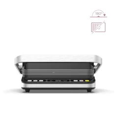   AENO AEG0005 EG5 kontakt grill, 2000 W, 3 az 1-ben sütő, kétoldalas lemezek, 6 program, LED kijelző