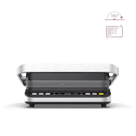 AENO AEG0005 EG5 kontakt grill, 2000 W, 3 az 1-ben sütő, kétoldalas lemezek, 6 program, LED kijelző