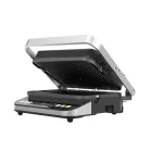 AENO AEG0005 EG5 kontakt grill, 2000 W, 3 az 1-ben sütő, kétoldalas lemezek, 6 program, LED kijelző