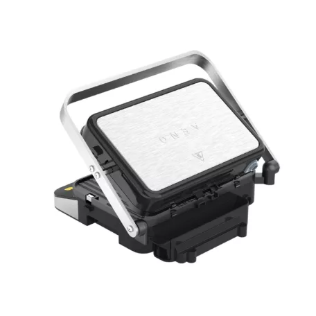 AENO AEG0005 EG5 kontakt grill, 2000 W, 3 az 1-ben sütő, kétoldalas lemezek, 6 program, LED kijelző