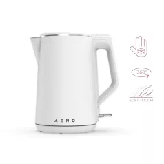   AENO AEK0002 EK2 vízforraló, 2200 W, 1.5 liter kapacitás, dupla falú, LED kijelzés, fehér