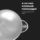 AENO AEK0003 EK3 elektromos vízforraló, max. 2200 W, 1,7 literes tartály, LED állapotjelző, rozsdamentes acél