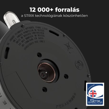 AENO AEK0003 EK3 elektromos vízforraló, max. 2200 W, 1,7 literes tartály, LED állapotjelző, rozsdamentes acél