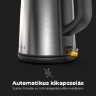 AENO AEK0003 EK3 elektromos vízforraló, max. 2200 W, 1,7 literes tartály, LED állapotjelző, rozsdamentes acél