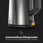 AENO AEK0003 EK3 elektromos vízforraló, max. 2200 W, 1,7 literes tartály, LED állapotjelző, rozsdamentes acél