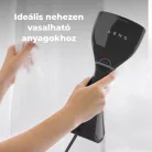 AENO AGS0003 GS3 ruhagőzölő, 160 °C-os gőz, 250 ml-es tartály, 3 üzemmód, LED visszajelzés, automatikus kikapcsolás