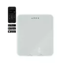 AENO AKS0001S KS1S intelligens konyhai mérleg, max. 8 kg kapacitás, LED kijelző, Bluetooth csatlakozás, edzett üvegfelület