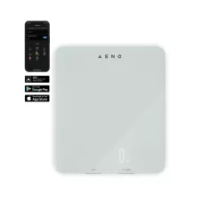   AENO AKS0001S KS1S intelligens konyhai mérleg, max. 8 kg kapacitás, LED kijelző, Bluetooth csatlakozás, edzett üvegfelület