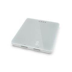   AENO AKS0001S KS1S intelligens konyhai mérleg, max. 8 kg kapacitás, LED kijelző, Bluetooth csatlakozás, edzett üvegfelület