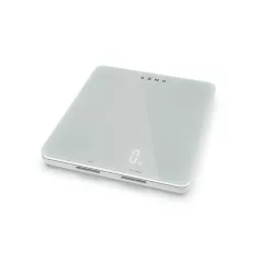   AENO AKS0001S KS1S intelligens konyhai mérleg, max. 8 kg kapacitás, LED kijelző, Bluetooth csatlakozás, edzett üvegfelület