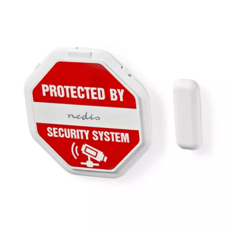 Ajtó Ablak riasztás | Magnetic Sensor | Elemes Áramellátás | 2x CR2032 | 85 dB | Fehér