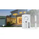 Ajtó Ablak riasztás | Elemes Áramellátás | 3x AAA/LR03 | 85 dB | Fehér