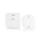 Mozgásérzékelő riasztás | Elemes Áramellátás | 6x AA/LR6 | 85 dB | Érzékelő hatósugara: 6 m | Fali | Fehér / Kék