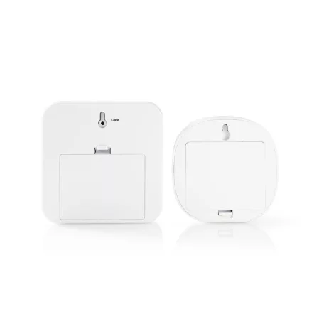 Mozgásérzékelő riasztás | Elemes Áramellátás | 6x AA/LR6 | 85 dB | Érzékelő hatósugara: 6 m | Fali | Fehér / Kék