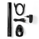 Beltéri Antenna | Aktív | FM / UHF / VHF | Vételi tartomány: 0 - 15 km | LTE800 | Nyereség: 28 dB | ABS | Fekete