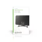 Beltéri Antenna | Aktív | FM / UHF / VHF | Vételi tartomány: 0-25 km | LTE700 | Nyereség: 26 dB | ABS | Fekete