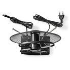 Beltéri Antenna | Aktív | FM / UHF / VHF | Vételi tartomány: 0-25 km | LTE700 | Nyereség: 36 dB | Teljesítmény szabályzás | ABS | Fekete