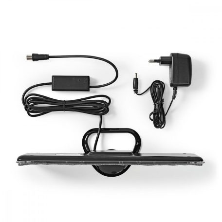 Beltéri Antenna | Aktív | FM / UHF / VHF | Vételi tartomány: 0-25 km | LTE700 | Nyereség: 28 dB | ABS / Szövet | Szürke