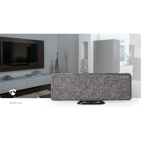 Beltéri Antenna | Aktív | FM / UHF / VHF | Vételi tartomány: 0-25 km | LTE700 | Nyereség: 28 dB | ABS / Szövet | Szürke