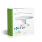 Aktív HDTV Antenna | Aktív | Csatlakozó típus: F-csatlakozó | FM / UHF / VHF | Vételi tartomány: 0-50 km | LTE700 | Nyereség: 28 dB | Fehér