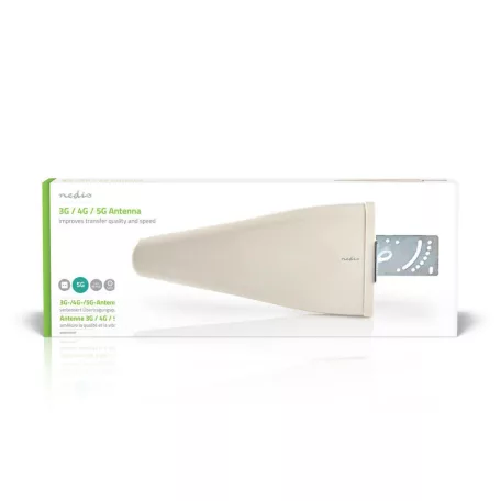 5G / 4G / 3G Antenna | 5G | Beltéri vagy Kültéri | 698-5000 MHz | Nyereség: 11 dB | 4.00 m | Fehér