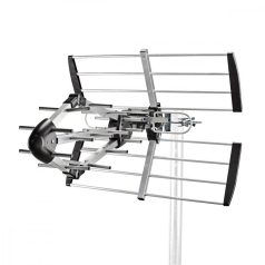   Kültéri antenna | UHF | Vételi tartomány: ≥50 km | LTE700 | Nyereség: 14 dB | 75 Ohm | Antenna hossz: 841 mm | ABS / Alumínium