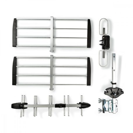 Kültéri antenna | UHF | Vételi tartomány: ≥50 km | LTE700 | Nyereség: 14 dB | 75 Ohm | Antenna hossz: 841 mm | ABS / Alumínium