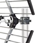 Kültéri antenna | UHF | Vételi tartomány: ≥50 km | LTE700 | Nyereség: 18 dB | 75 Ohm | Antenna hossz: 1060 mm | Alumínium