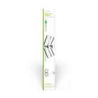 Kültéri antenna | UHF | Vételi tartomány: ≥50 km | LTE700 | Nyereség: 18 dB | 75 Ohm | Antenna hossz: 1060 mm | Alumínium