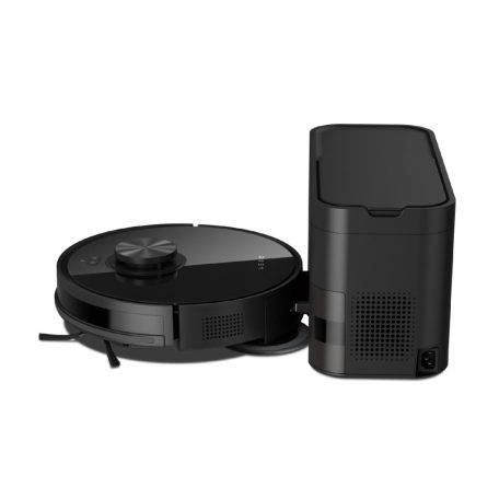 AENO ARC0005S RC5S robotporszívó, 4000 Pa szívóteljesítmény, 2 in 1 portartály, 20 érzékelő és LiDAR, 4 takarítási mód, nedves és száraz tisztítás