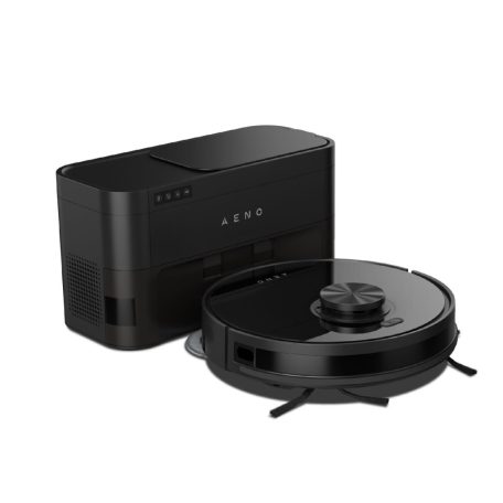 AENO ARC0005S RC5S robotporszívó, 4000 Pa szívóteljesítmény, 2 in 1 portartály, 20 érzékelő és LiDAR, 4 takarítási mód, nedves és száraz tisztítás