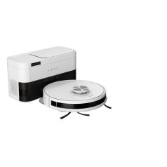  AENO ARC0006S RC5S robotporszívó, 4000 Pa szívóteljesítmény, 2 in 1 portartály, 20 érzékelő és LiDAR, 4 takarítási mód, nedves és száraz tisztítás, fehér