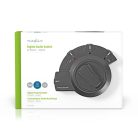 Digital Audio Switch | 3 utas | Csatlakozó bemenet: 3x TosLink | Csatlakozó kimenet: 1x TosLink | Kézikönyv | ABS / PVC | Fekete