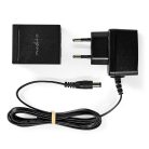 Digital Audio Switch | 2 irányú | Csatlakozó bemenet: DC táp / 2x TosLink | Csatlakozó kimenet: TosLink Aljzat | Kapcsoló (Switch) / Kézikönyv | Fém | Fekete