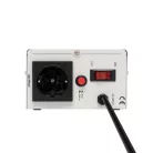 HOME AVR500S feszültségstabilizátor, 500VA, automatikus működés, vékony kivitel, falra szerelhető, színes digitális kijelző, teljeskörű meghibásodás elleni védelem