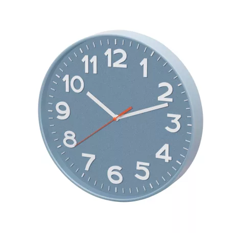 HOME AWC300BL Fali óra, üveg előlap, kontrasztos, jól leolvasható számlap, 1xAA elem tápellátás, átmérő 300mm