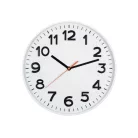 Home AWC300WH fali óra, üveg előlap, kontrasztos, jól leolvasható számlap, 1xAA elem tápellátás, átmérő 300mm